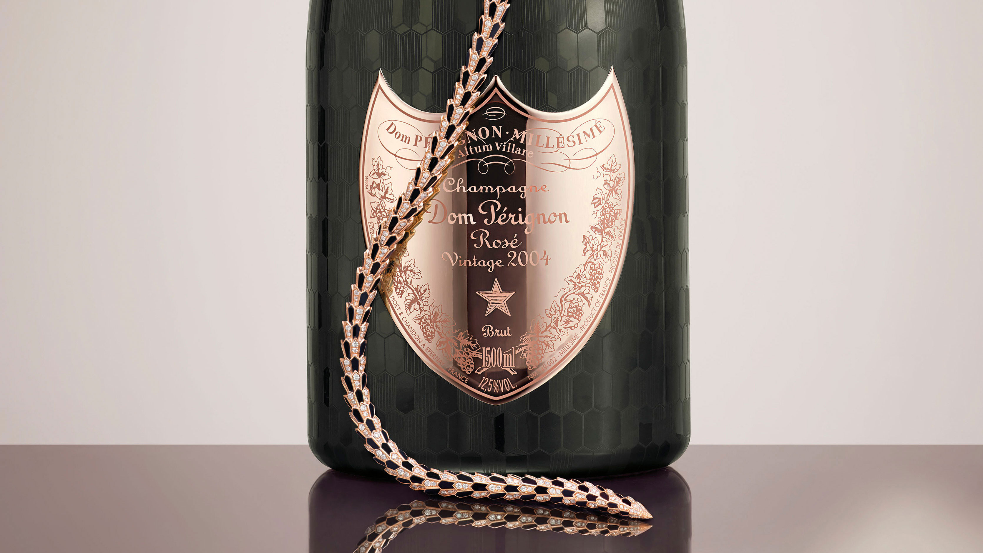 Bvlgari and Dom Perignon Limited Edition Champagne Departures Magazine