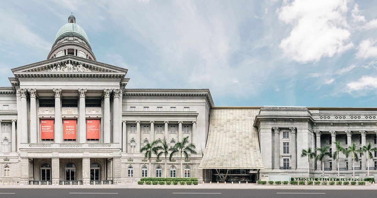 National Gallery Singapore Map