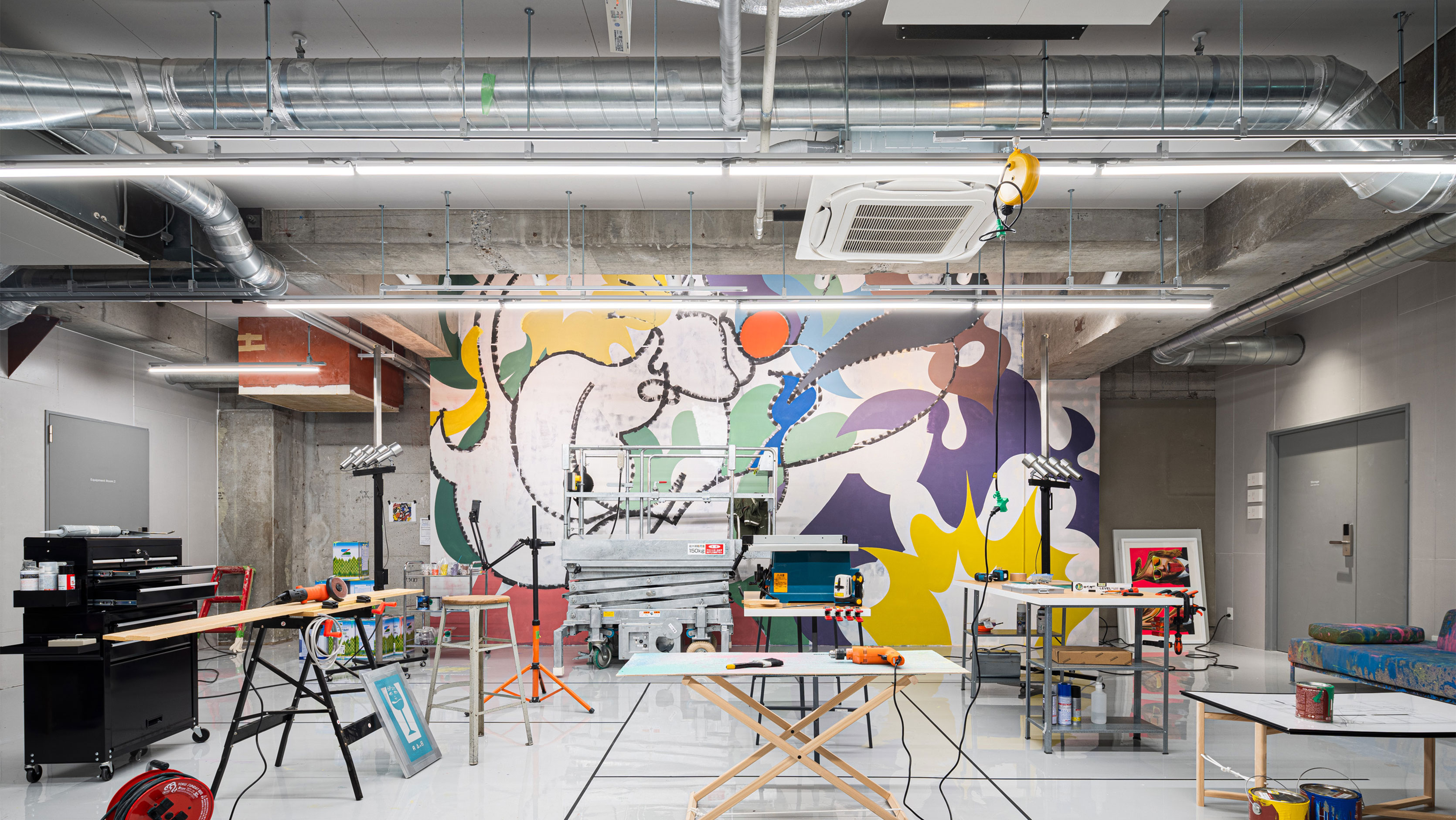 BnA_Wall is Tokyo's Coolest (and Artsiest) New Hotel Departures Magazine